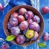 Plums Fruit paint by number