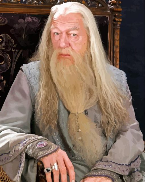 Professor Albus Dumbledore Harry Potter Paint By Number