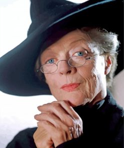 Professor Minerva McGonagall Harry Potter paint by number