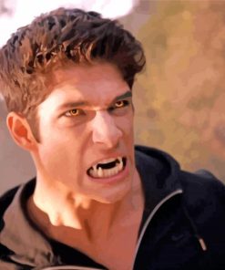 Teen Wolf scott mccall paint by number