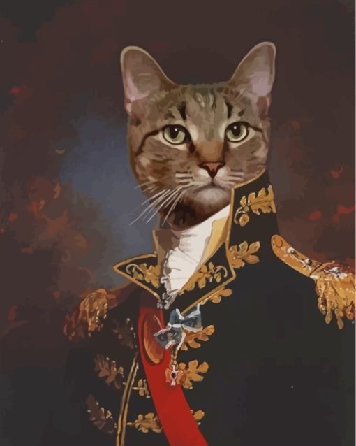 The-General-Cat-paint-by-numbers