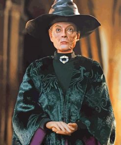 The Professor Minerva McGonagall paint by numbers