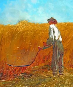 The Veteran In A New Field Winslow Homer paint by number