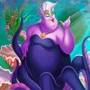 Ursula Sea Witch paint by numbers