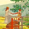 Winslow Homer On The Stile paint by number