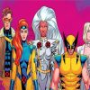 X men Heroes paint by number