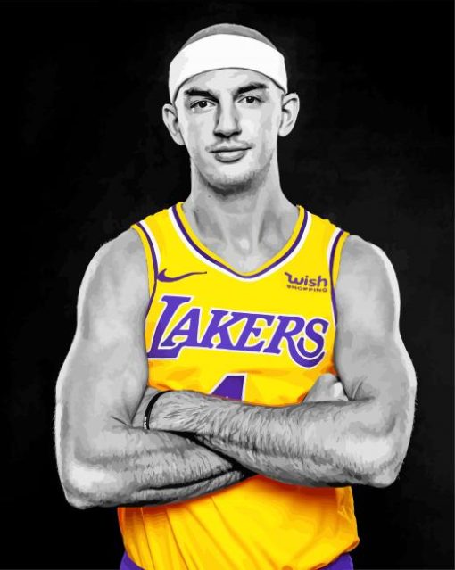 alex-caruso-lakers-paint-by-number