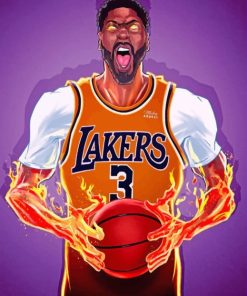 anthony-davis-lakers-Art-paint-by-numbers