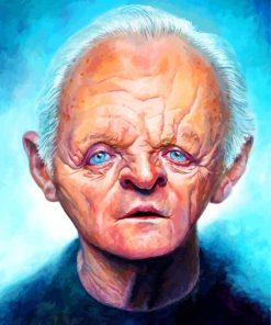 Anthony Hopkins Caricature Paint By Numbers