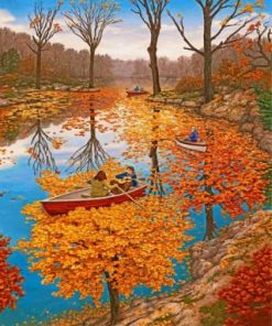 Autumn Time Rob Gonsalves Paint by numbers