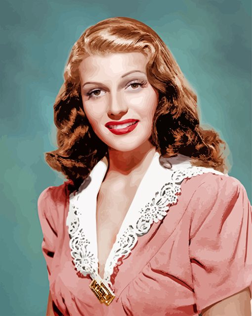 beautiful-Rita-Hayworth-paint-by-numbers