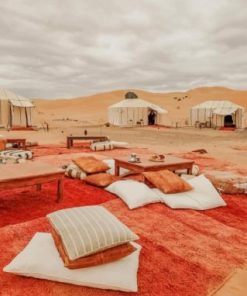 Moroccan Desert Camp paint by numbers