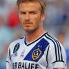 The Professionl Footballer Beckham paint by numbers