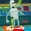 bender-futurama-paint-by-numbers