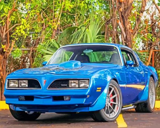 blue-78-firebird-trans-am-paint-by-numbers