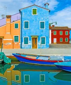 Burano Italy paint by numbers