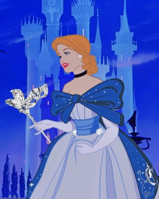 cinderella-disney-princess-paint-by-numbers