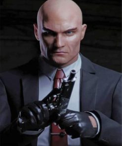 Cool Hitman 2 Paint by numbers