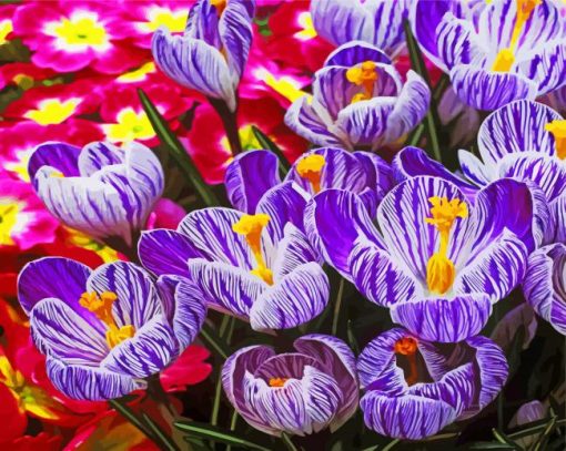 crocus-flowers-paint-by-number