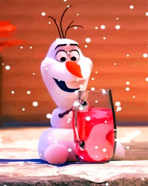 cute-olaf-paint-by-numbers