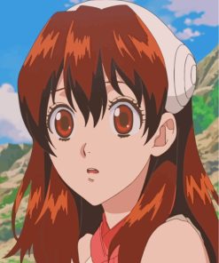 Cute Yuzuriha Dr Stone paint by number