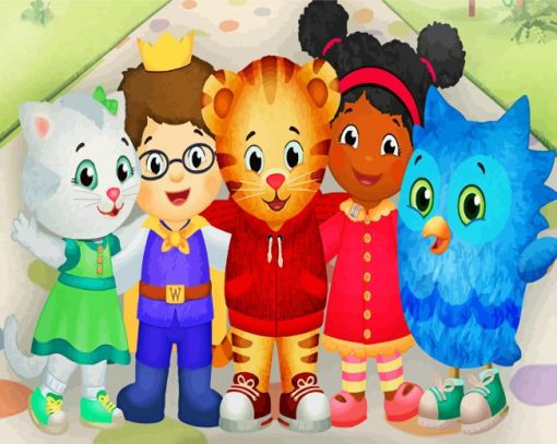 daniel-tiger-and-friends-paint-by-numbers