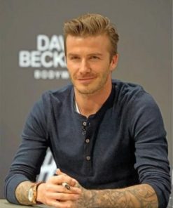 David Beckham paint by numbers