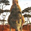 Eastern Kangaroo Paint by numbers