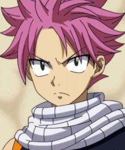 Fairy Tail Natsu paint by numbers