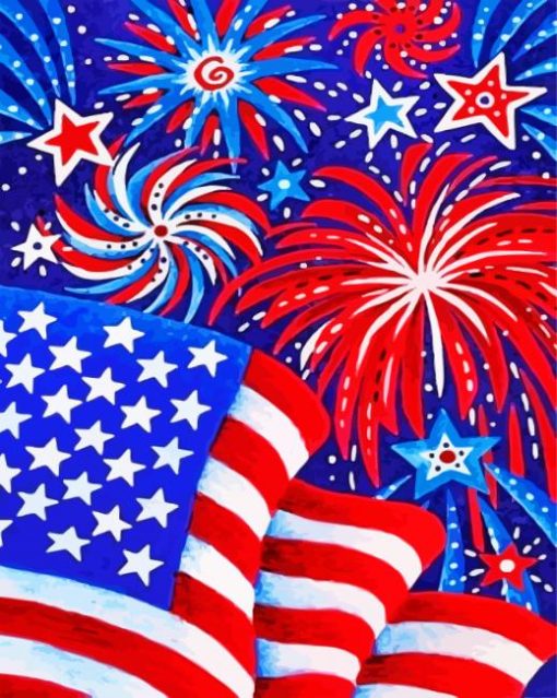 fireworks-flag-paint-by-number