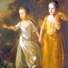 gainsborough daughters chasing butterfly paint by numbers