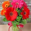 Gerberas Flowers Paint by numbers