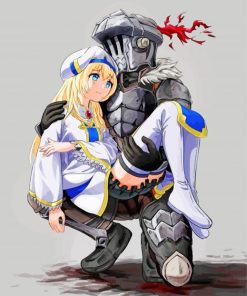 goblin-slayer-and-priestess-paint-by-numbers