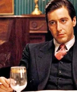 Michael Corleone Godfather Movie paint by numbers