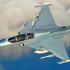 Gripen Fighter Jet Aircraft Paint by numbers