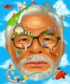 hayao miyazaki Art paint by number