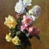 Henri Fantin Latour Flowers Paint by numbers