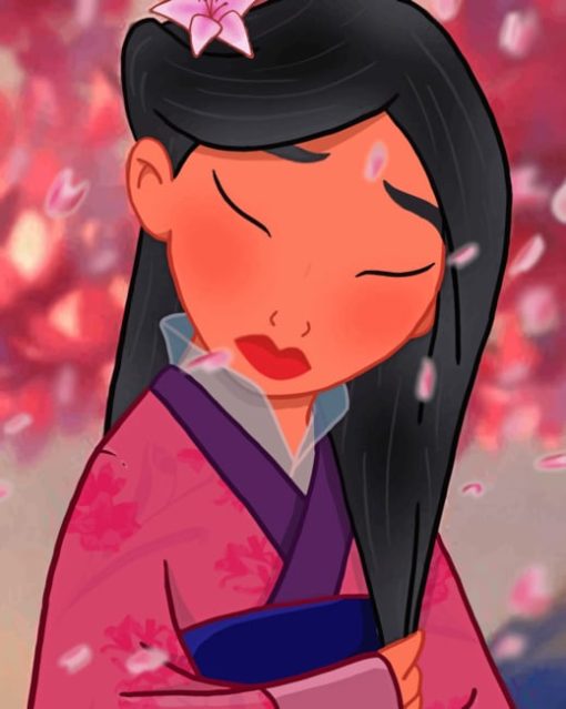 Hua Mulan paint by numbers