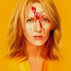 Kill Bill Uma Thurman paint by numbers