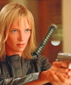 Kill Bill Uma Thurman Actress paint by numbers