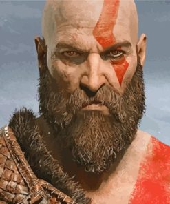 kratos-god-of-war-paint-by-numbers