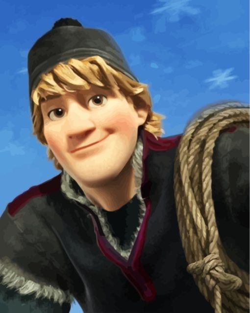 Kristoff Frozen Paint By Numbers