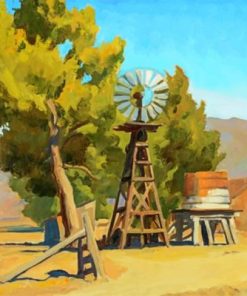 Maynard Dixon art paint by numbers