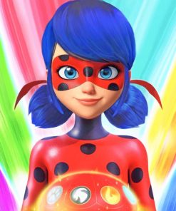 miraculous ladybug paint by numbers