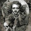 Mysterious Edgar Allan Poe paint by numbers