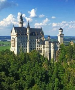 Neuschwanstein Castle Building Paint by numbers