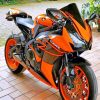 Orange BMW K1300S Paint By Number