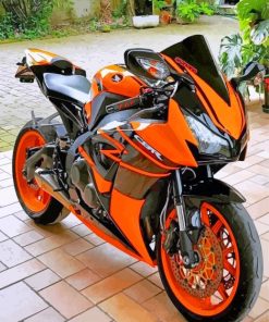 Orange BMW K1300S Paint By Number