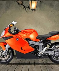 orange-BMW-K1300S-paint-by-numbers