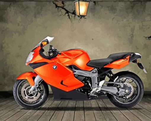 orange-BMW-K1300S-paint-by-numbers